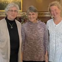 Photo of Lila Shapero, Jackie Majoros and Barbara Fritsche from e-newsletter